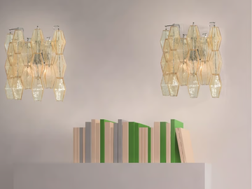 GLACE 4610 - Murano glass wall lamp by Patrizia Volpato - view 2